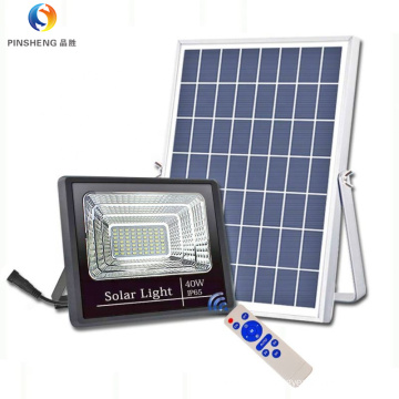 Pinsheng Factory Mayorista 25W 50W 100W 200W IP65 Luz solar de led impermeable al aire libre